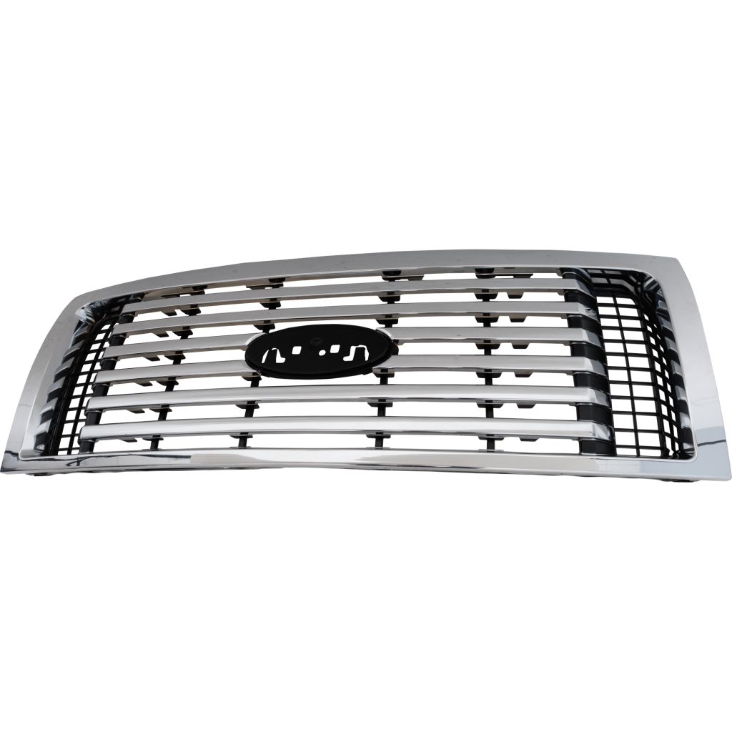 FORD TRUCKS & VANS FORD/PU (F150)(EXC SVT RAPTOR) GRILLE CHROME (6 SMALL BAR)(XLT W/CHROME APPEARANCE PKG) OEM#AL3Z8200C 2010-2012 PL#FO1200531