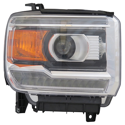 GM TRUCKS & VANS SIERRA/PU 2500/3500 (GMC) HEAD LAMP ASSY RIGHT (Passenger Side) (W/LED ACCENTS) OEM#84144048 2015-2017 PL#GM2503390