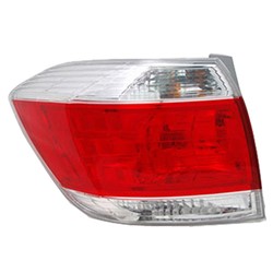 TOYOTA HIGHLANDER TAIL LAMP ASSY LEFT (Driver Side)**CAPA** OEM#815600E070 2011-2013 PL#TO2800185C
