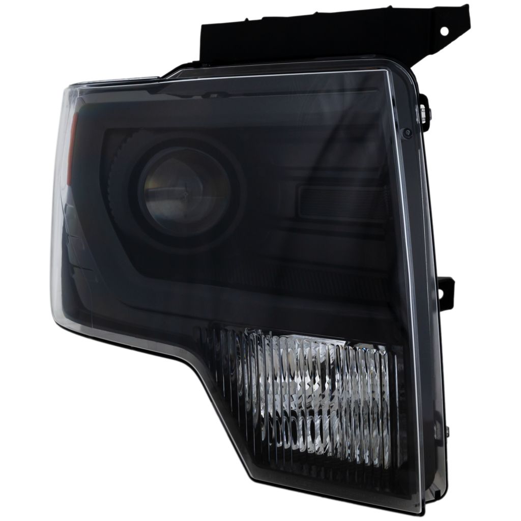 FORD TRUCKS & VANS FORD/PU F150 (EXC SVT RAPTOR) HEAD LAMP RIGHT (Passenger Side) ( HID)(BLACK TRIM)(WO/BULBS&BALLAST) OEM#DL3Z13008DB 2009-2014 PL#FO2519121