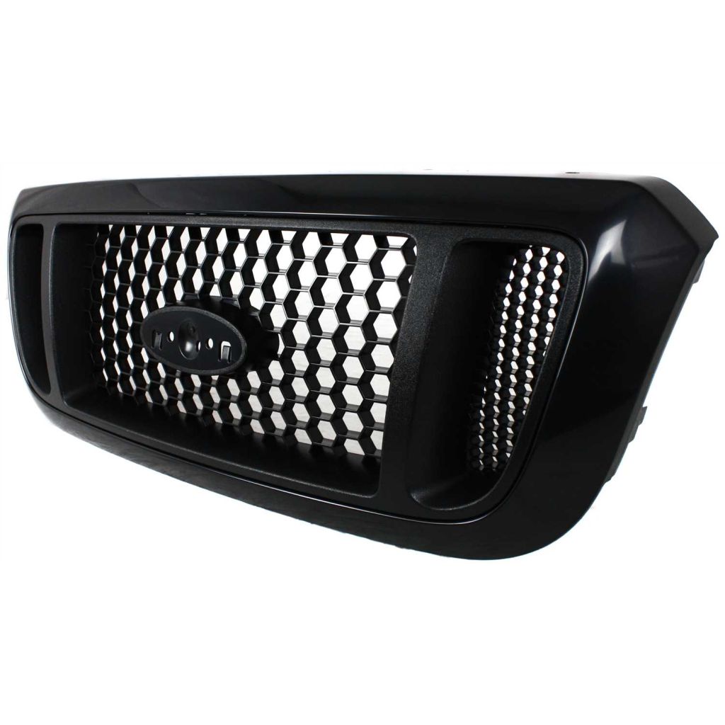 FORD TRUCKS & VANS RANGER GRILLE PTD BLACK W/ARG MESH TYPE (4WD) OEM#4L5Z8200DAF 2004-2005 PL#FO1200460