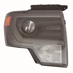 FORD TRUCKS & VANS FORD/PU (F150) SVT RAPTOR HEAD LAMP ASSY LEFT (Driver Side) ( HID)(GRAYTRIM)(W/BULBS&BALLAST) OEM#DL3Z13008CB-PFM 2010-2014 PL#FO2518122