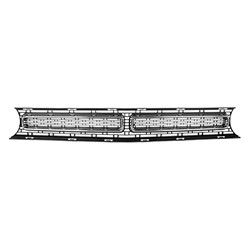 DODGE CHALLENGER GRILLE BLACK W/CHR MOLDING (R/T;R/T PLUS;SXT;SXT PLUS) OEM#68259754AD 2015-2023 PL#CH1200389