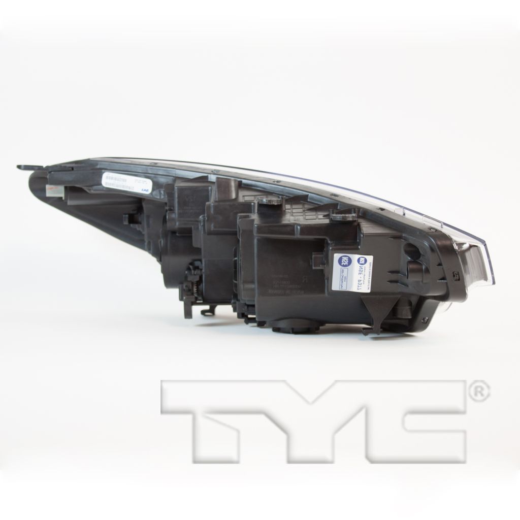 KIA FORTE SEDAN HEAD LAMP ASSEMBLY LEFT (Driver Side) (HALOGEN)(W/ LED)(TO 10-17-14) **CAPA** OEM#92101A7210 2014-2015 PL#KI2502171C