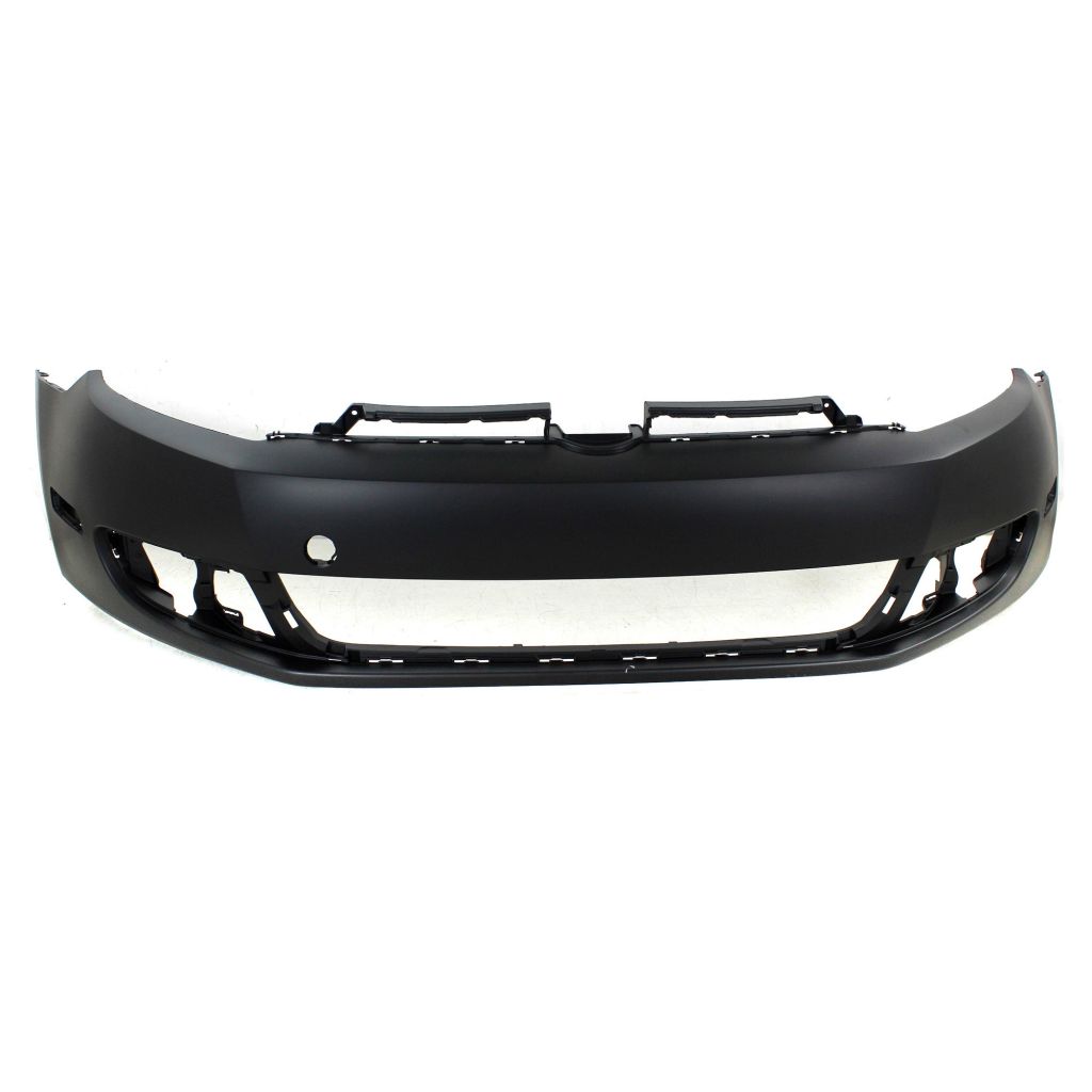 VOLKSWAGEN GOLF (2/4 DR) (LH Exhaust) FRONT BUMPER COVER PRIMED (WO/WASHER)**CAPA** OEM#5K0807217CGGRU 2010-2014 PL#VW1000187C