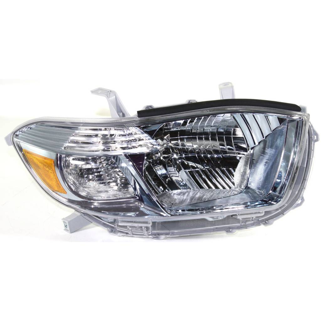 TOYOTA HIGHLANDER HYBRID HEAD LAMP UNIT RIGHT (Passenger Side) (NO BULB)**CAPA** OEM#8113048490 2008-2010 PL#TO2519117C