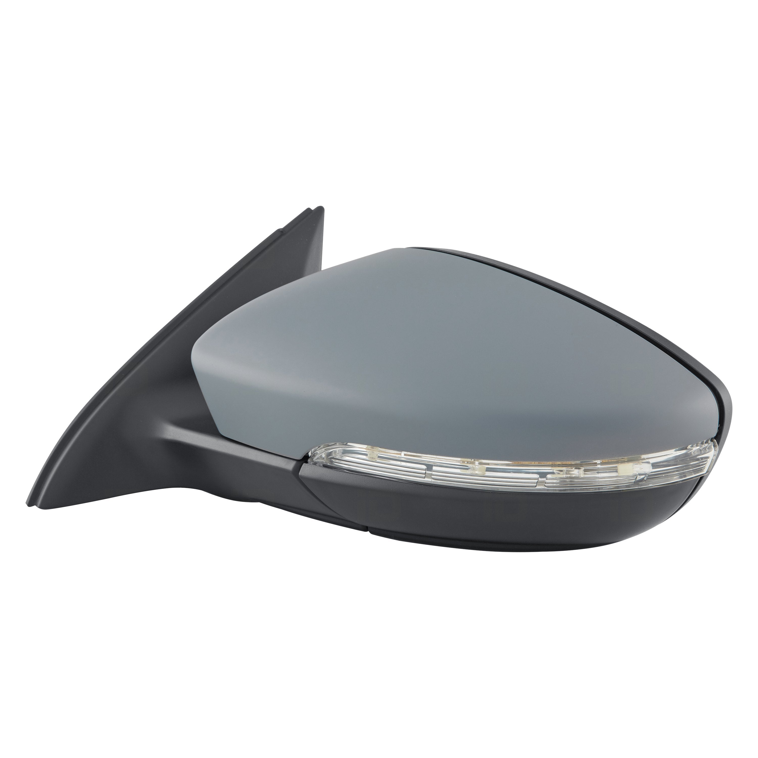 VOLKSWAGEN JETTA HYBRID DOOR MIRROR ASSEMBLY LEFT (Driver Side) PWR/HTD/SIGNAL (WO/BLIND)(PTD CVR)(SOCKET 16 holes) OEM#5C7857507AD-PFM 2013-2016 PL#VW1320156