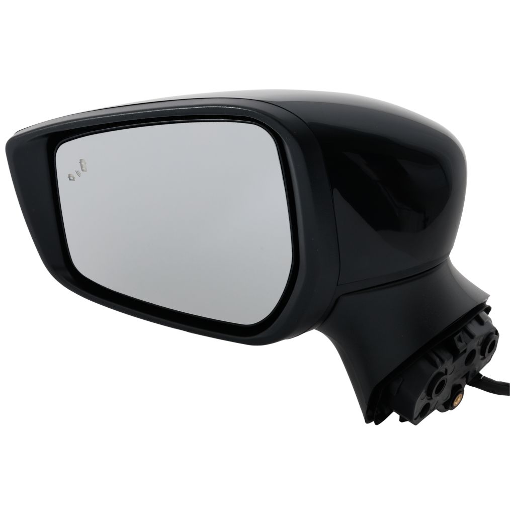 NISSAN VERSA SEDAN DOOR MIRROR LEFT (Driver Side) PWR/HTD/SIGNAL/M-FOLD (W/BSD)(WO/AVM)(BLACK) OEM#963025EE9A-PFM 2020-2025 PL#NI1320323