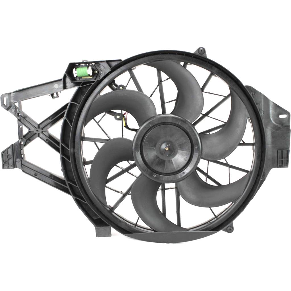 FORD MUSTANG RADIATOR & A/C FAN ASSY (4.6L)(SINGLE FAN) OEM#3R3Z8C607AA 2001-2004 PL#FO3115120