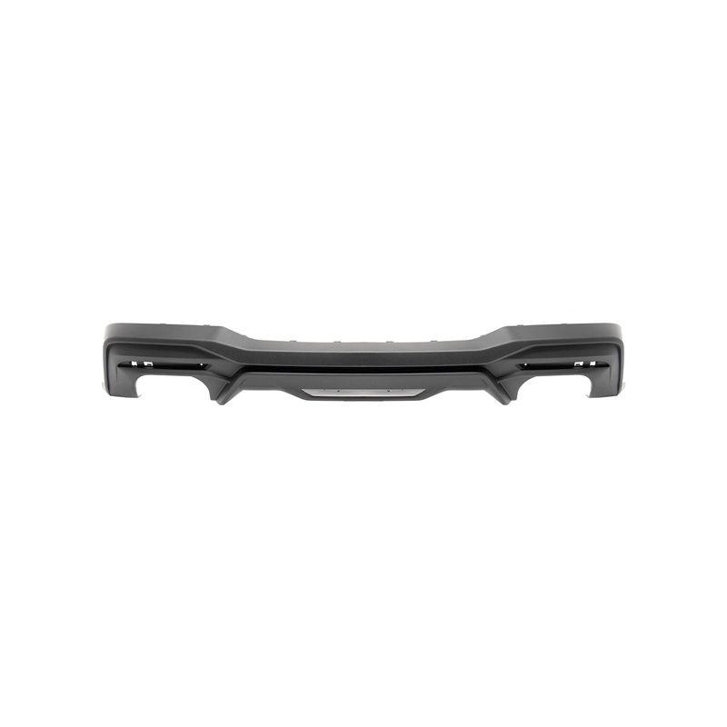FORD MUSTANG REAR BUMPER COVER LOWER TEXTURE (WO/SENSOR)(W/ACTIVE WAVE EXHAUST)(EXC DARKHORSE) OEM#PR3Z17F828CA 2024-2025 PL#FO1115168