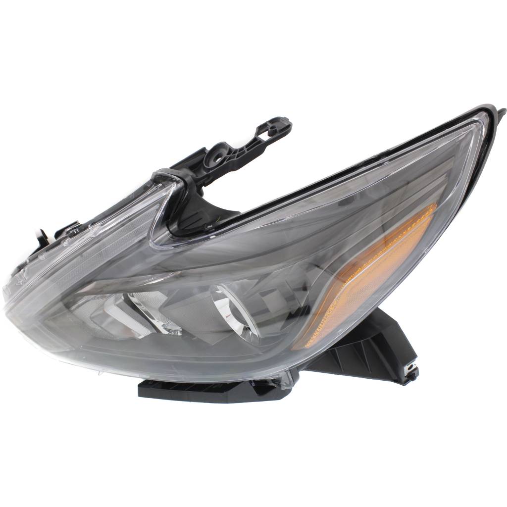 NISSAN(DATSUN) ALTIMA SEDAN HEAD LAMP ASSEMBLY LEFT (Driver Side) (HALOGEN)(WO/LED DRL)(BLK BEZEL) **CAPA** OEM#260609HS9B 2016-2018 PL#NI2502249C