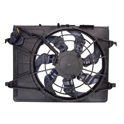 HYUNDAI ELANTRA WAGON (TOURING) RADIATOR & A/C FAN ASSEMBLY (SINGLE FAN)(To 12-15-09) OEM#253802H150 2009-2010 PL#HY3115120