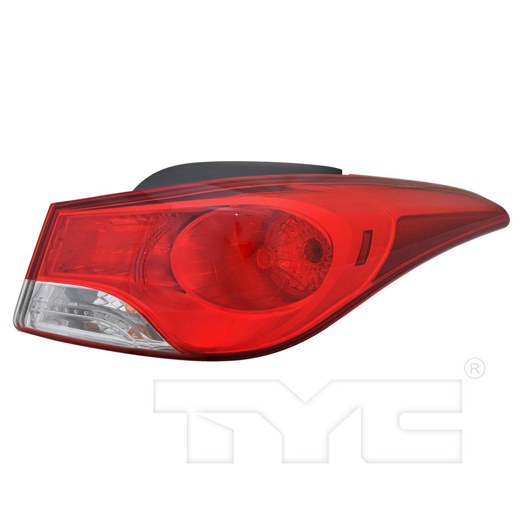 HYUNDAI ELANTRA COUPE TAIL LAMP ASSEMBLY RIGHT (Passenger Side) OEM#924023X050 2013 PL#HY2805120