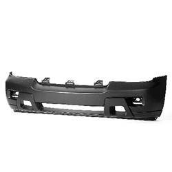 GM TRUCKS & VANS TRAILBLAZER FRONT BUMPER COVER PRIMED (W/FOG LAMP)(LT MDL)**CAPA** OEM#19120983 2006-2009 PL#GM1000815C