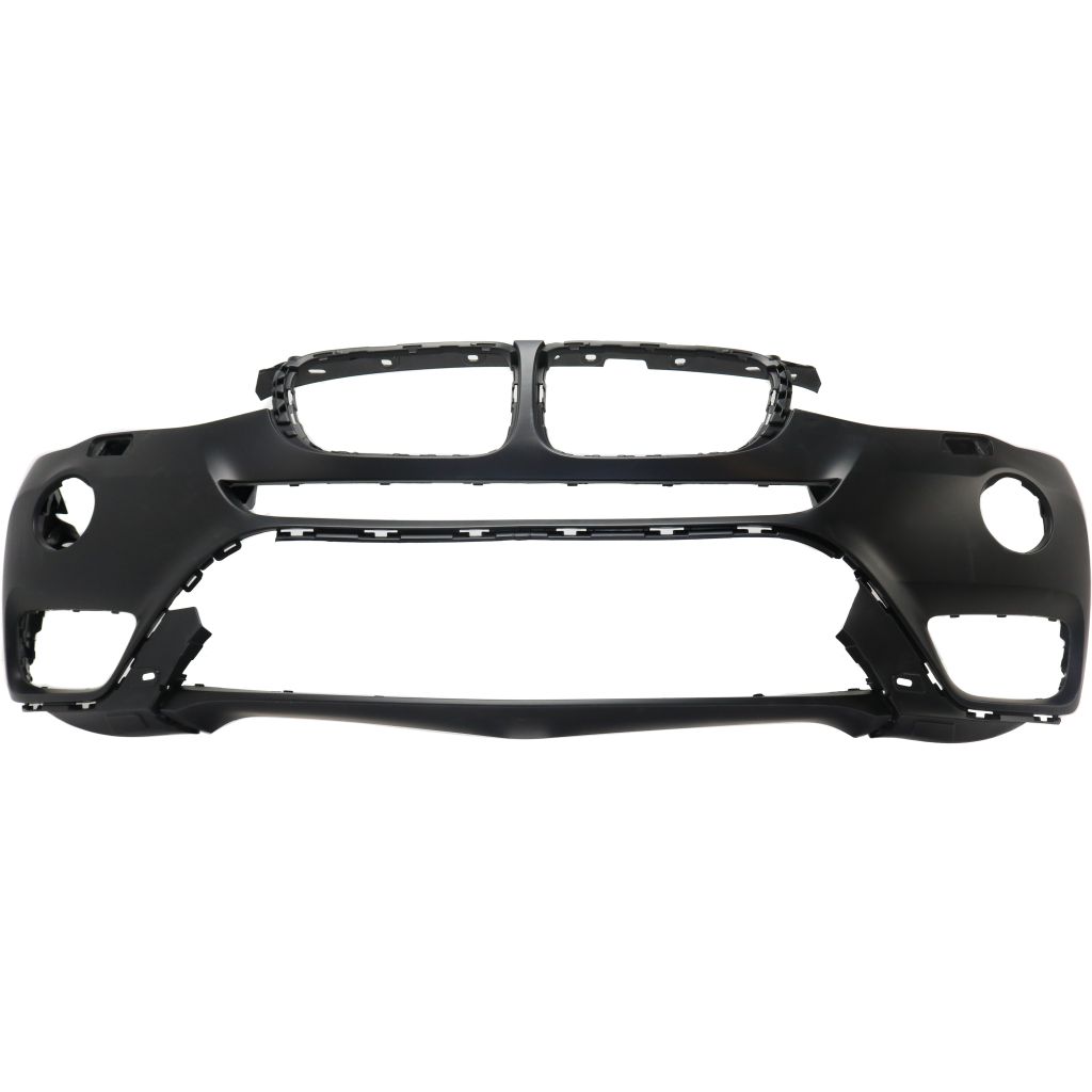BMW BMW X3 FRONT BUMPER COVER PRM(W/LED FOG)(W/SENSOR)(WO/CAMERA)(WO/M PKG)**CAPA** OEM#51117389899 2015-2017 PL#BM1000353C