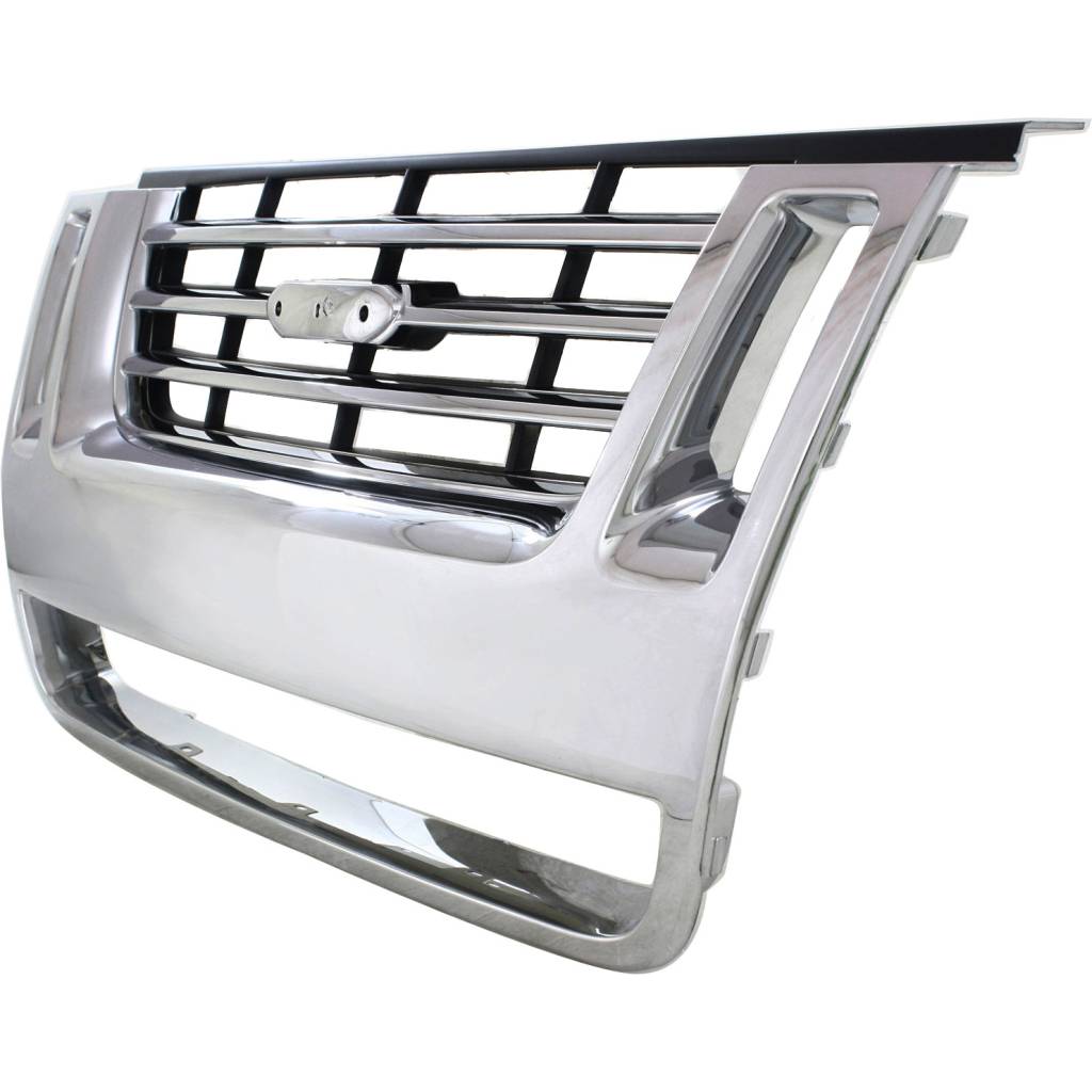 FORD TRUCKS & VANS EXPLORER SPORT TRAC (PICKUP) GRILLE CHROME**CAPA** OEM#8L2Z8200CA 2007-2010 PL#FO1200477C