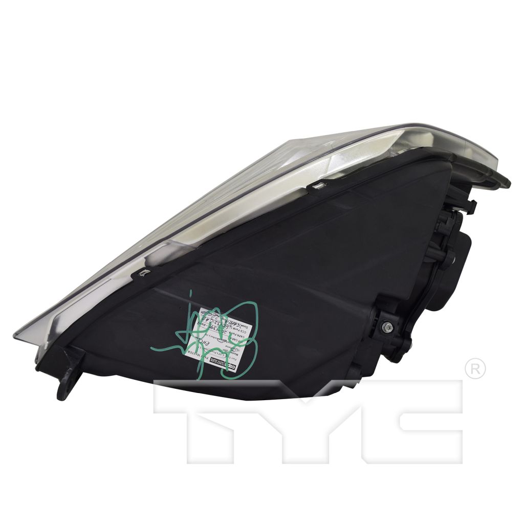 DODGE TRUCKS & VANS DODGE/PU (R2500/3500) HEAD LAMP RIGHT (Passenger Side) (W/PROJECTOR)(CHR BEZEL)**CAPA** OEM#68093216AD 2013-2015 PL#CH2503244C