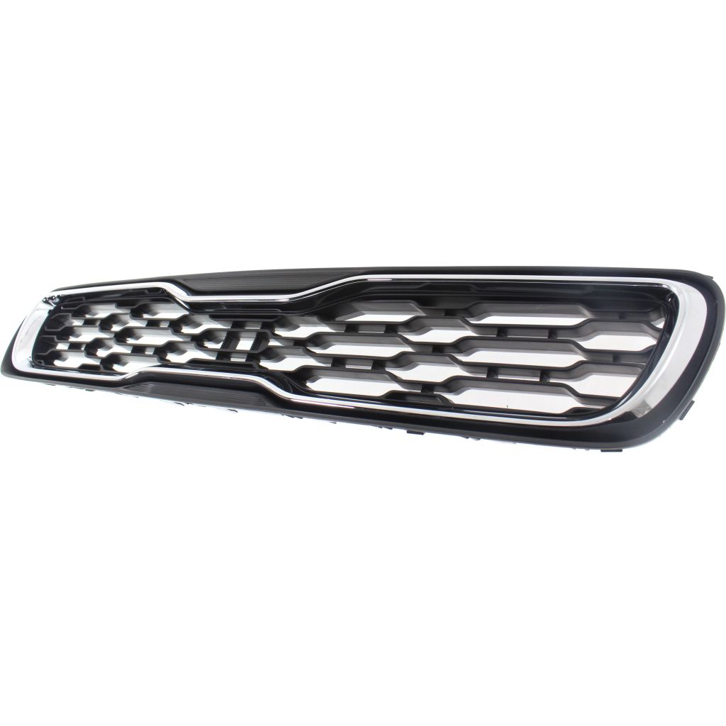 KIA SOUL GRILLE BLACK W/CHR MLDG**CAPA** OEM#863502K500 2012-2013 PL#KI1200149C