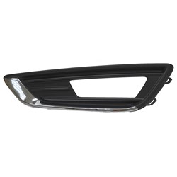 FORD FOCUS HATCHBACK/ST/RS FOG LAMP COVER LEFT (Driver Side) CHR/BLK (W/FOG)(TITANIUM) OEM#F1EZ15266G 2015-2018 PL#FO1038157