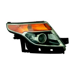 FORD TRUCKS & VANS EXPLORER HEAD LAMP ASSY RIGHT (Passenger Side) (HALOGEN)(WO/SPORT) OEM#BB5Z13008J 2011-2015 PL#FO2503301