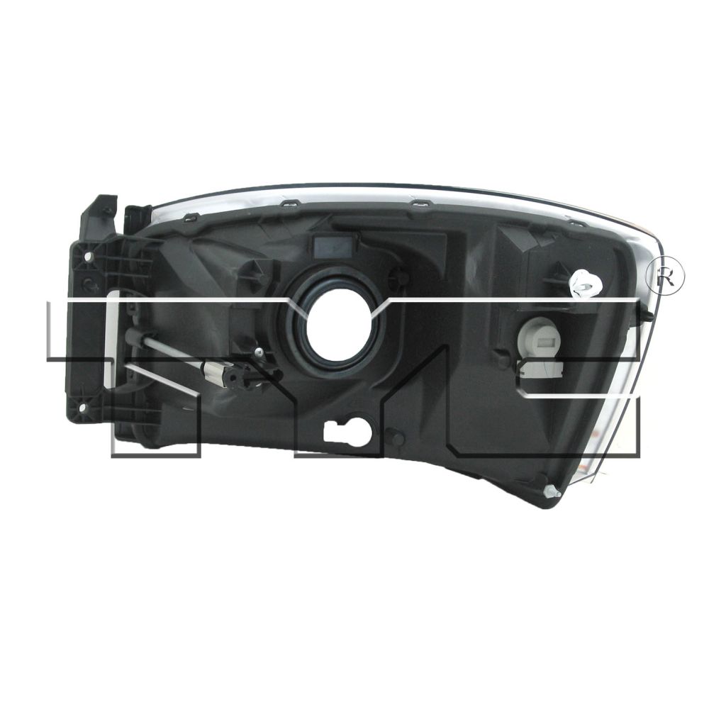 DODGE TRUCKS & VANS DODGE/PU ( R1500)(EXC Mega Cab ) HEAD LAMP ASSY RIGHT (Passenger Side) (W/O BLACK BEZEL)**CAPA** OEM#55077794AD 2006 PL#CH2519114C