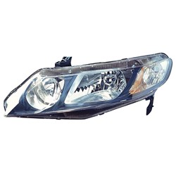 HONDA CIVIC SEDAN HEAD LAMP UNIT LEFT (Driver Side) **CAPA** OEM#33151SNCA01 2009-2011 PL#HO2502127C