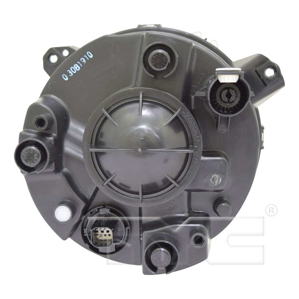 JEEPVEHICLE WRANGLER PLUG-IN HEAD LAMP ASSY RIGHT (Passenger Side) (HALOGEN)**CAPA** OEM#55112872AG 2021-2022 PL#CH2503314C