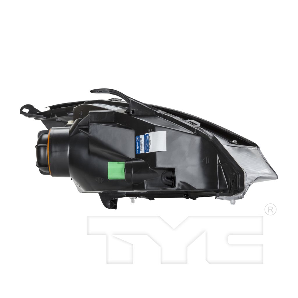 FORD FOCUS HEAD LAMP ASSY LEFT (Driver Side) (W/O HID & SVT)(CHROME BEZEL) OEM#3S4Z13008CD 2000-2002 PL#FO2502171