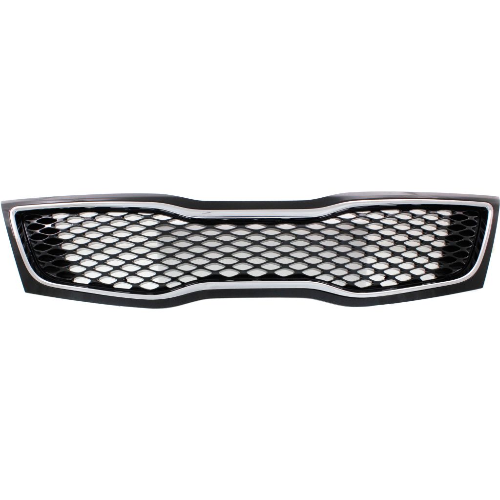 KIA OPTIMA GRILLE ASSEMBLY CHR/BLK (LX/EX)(USA BUILT) **CAPA** OEM#863504C500 2014-2015 PL#KI1200163C