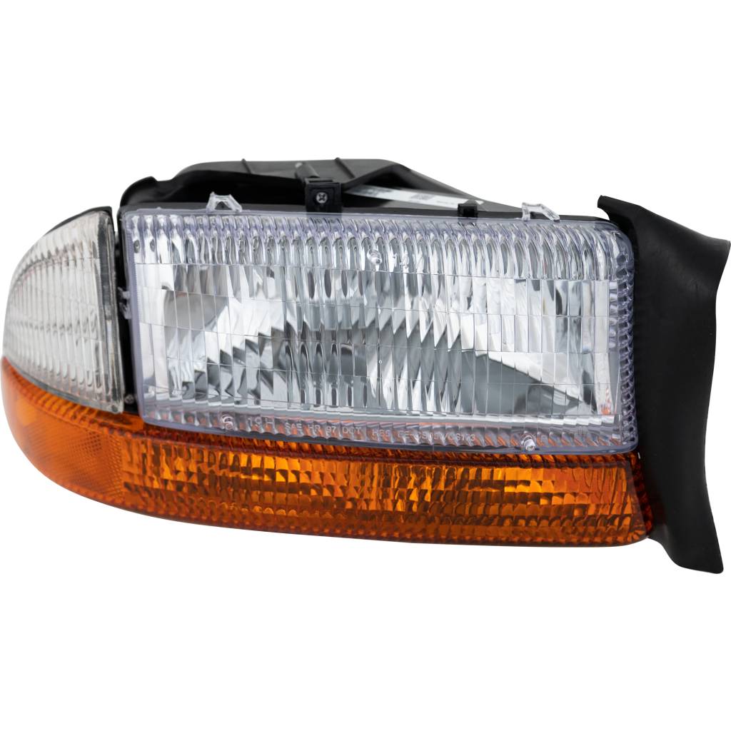 DODGE TRUCKS & VANS DURANGO HEAD/LAMP ASSEMBLY RIGHT (Passenger Side) (From:8-18-97)(W/P/L & C/L)(W/BKT) OEM#55055110AI 1998-2003 PL#CH2503122