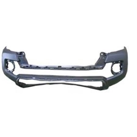 TOYOTA TACOMA FRONT BUMPER COVER TEXTURED BLACK (WO/FLARE) OEM#5211904220 2016-2023 PL#TO1000415