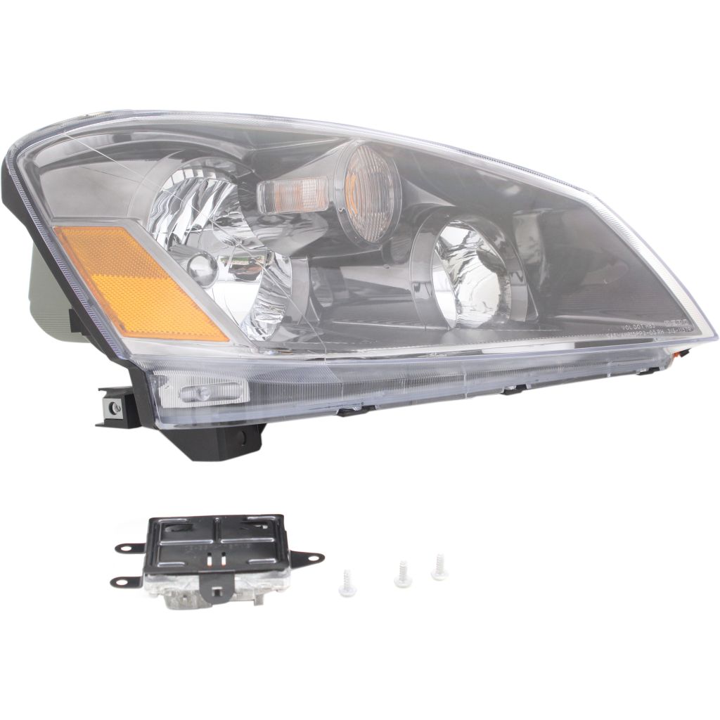 NISSAN ALTIMA HEAD LAMP ASSY RIGHT (Passenger Side) (HID)(EXC 06-06 SE-R) OEM#26010ZB925 2005-2006 PL#NI2503158