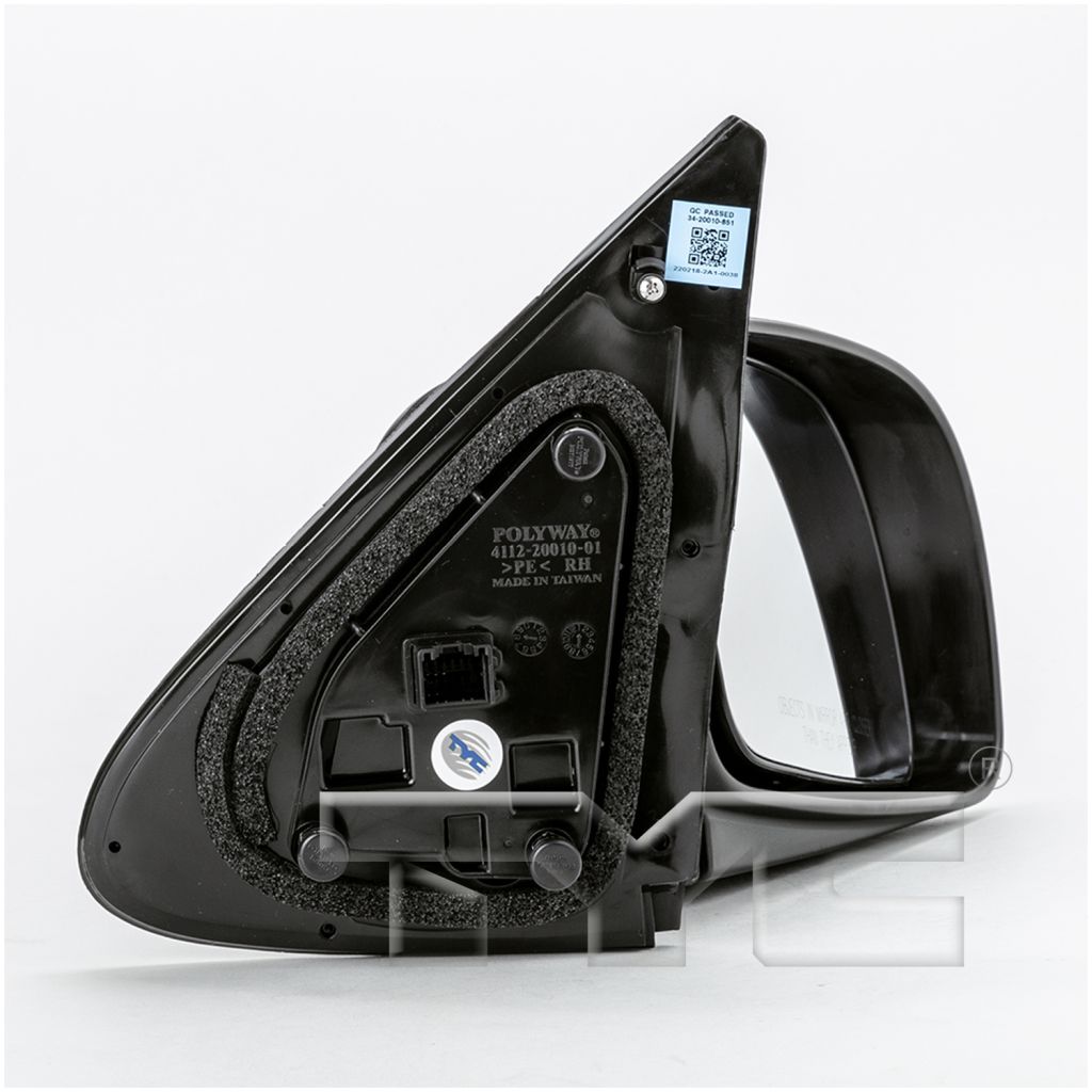 HYUNDAI SANTA FE DOOR MIRROR RIGHT (Passenger Side) POWER/HEATED (ALL TEXTURE) OEM#876200W010 2010-2012 PL#HY1321162