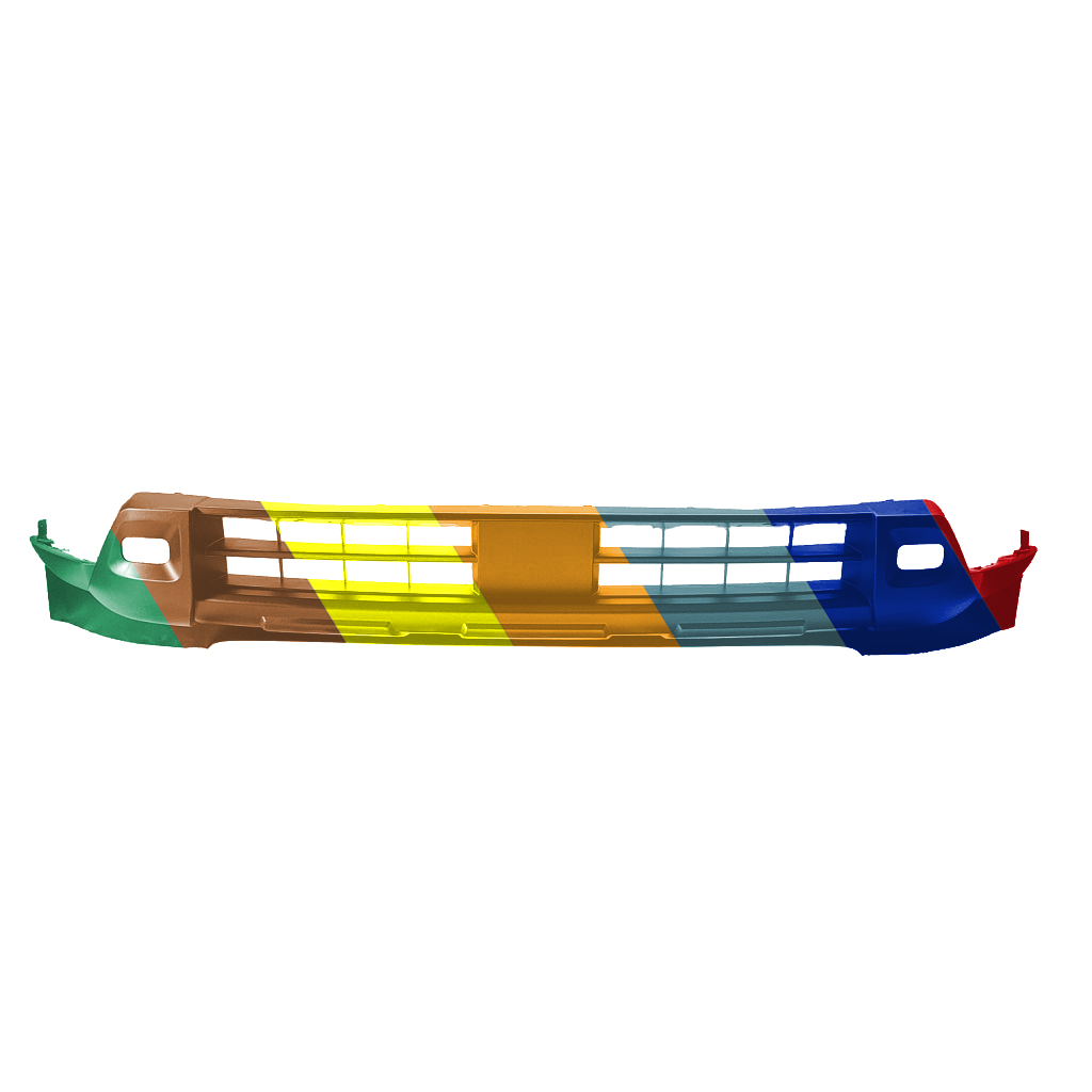 NISSAN(DATSUN) PATHFINDER FRONT BUMPER COVER LOWER TXT-BLACK (WO/SENSOR) OEM#622596TA0A 2022-2024 PL#NI1015107