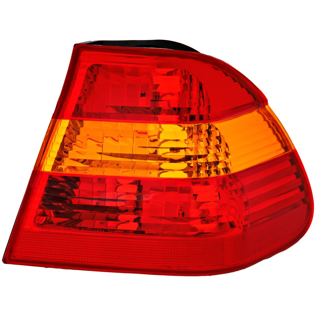 BMW BMW 3 ( i/xi ) (SEDAN/WAGON) TAIL LAMP UNIT RIGHT (Passenger Side) (SEDAN)(OUTER)(AMBER/RED) OEM#63216946534 2002-2005 PL#BM2801109