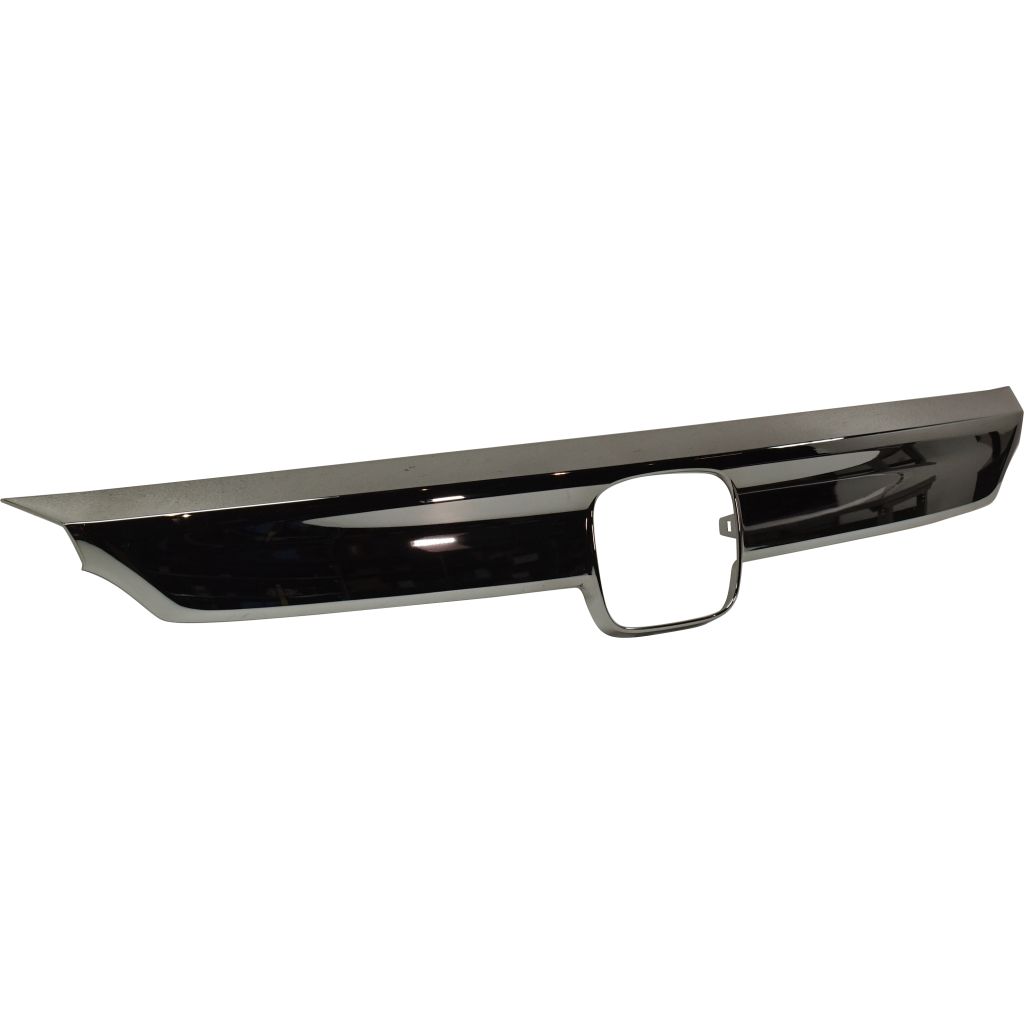 HONDA ACCORD SEDAN GRILLE MLDG UPPER CENTER SMOKE-CHROME (SPORT) OEM#71122TVAA11 2018-2020 PL#HO1210161
