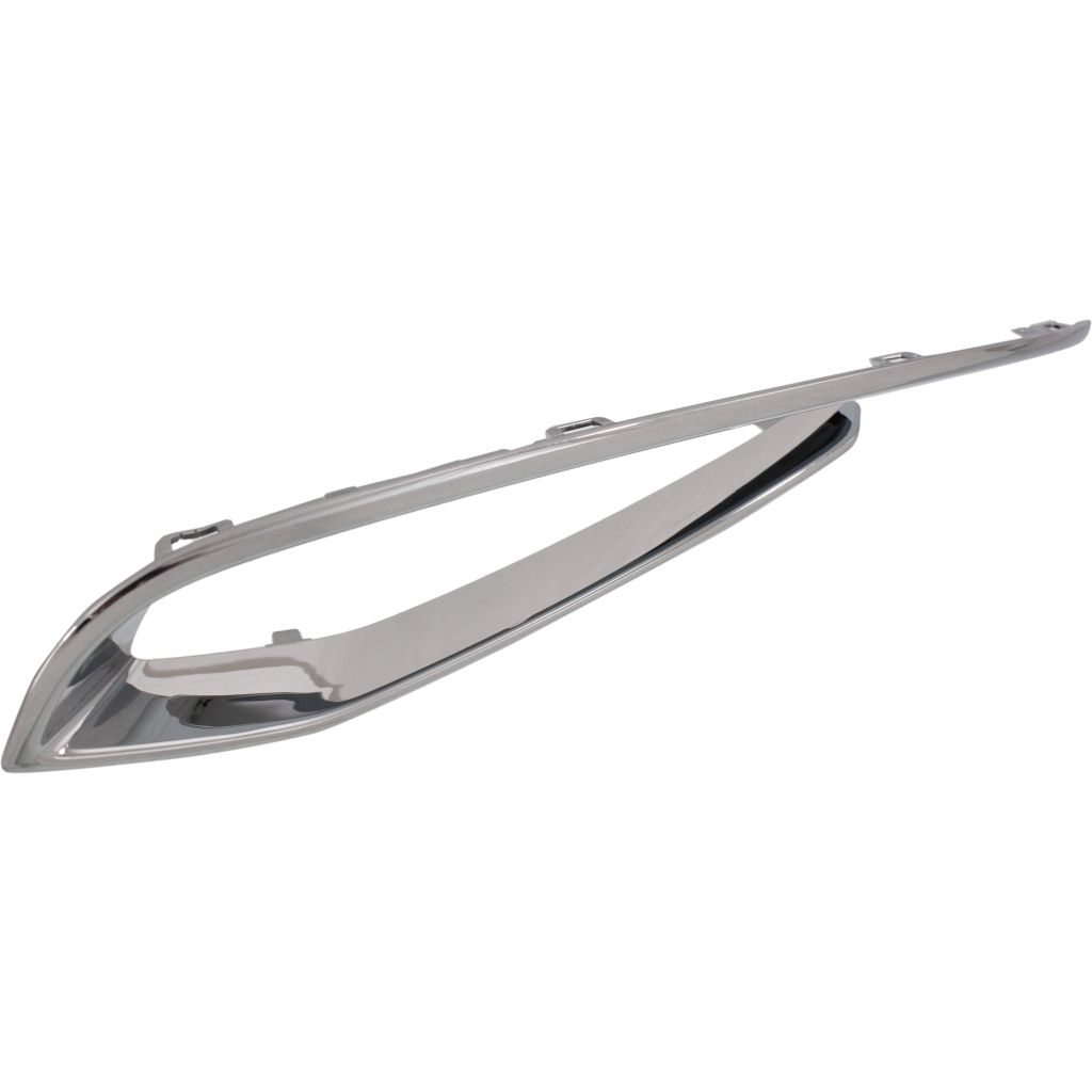 BMW BMW 5 SERIES (SEDAN) FRONT BUMPER GRILLE MOLDING LEFT (Driver Side) CHROME (LUXUARY LINE) OEM#51117331769 2014-2016 PL#BM1046134