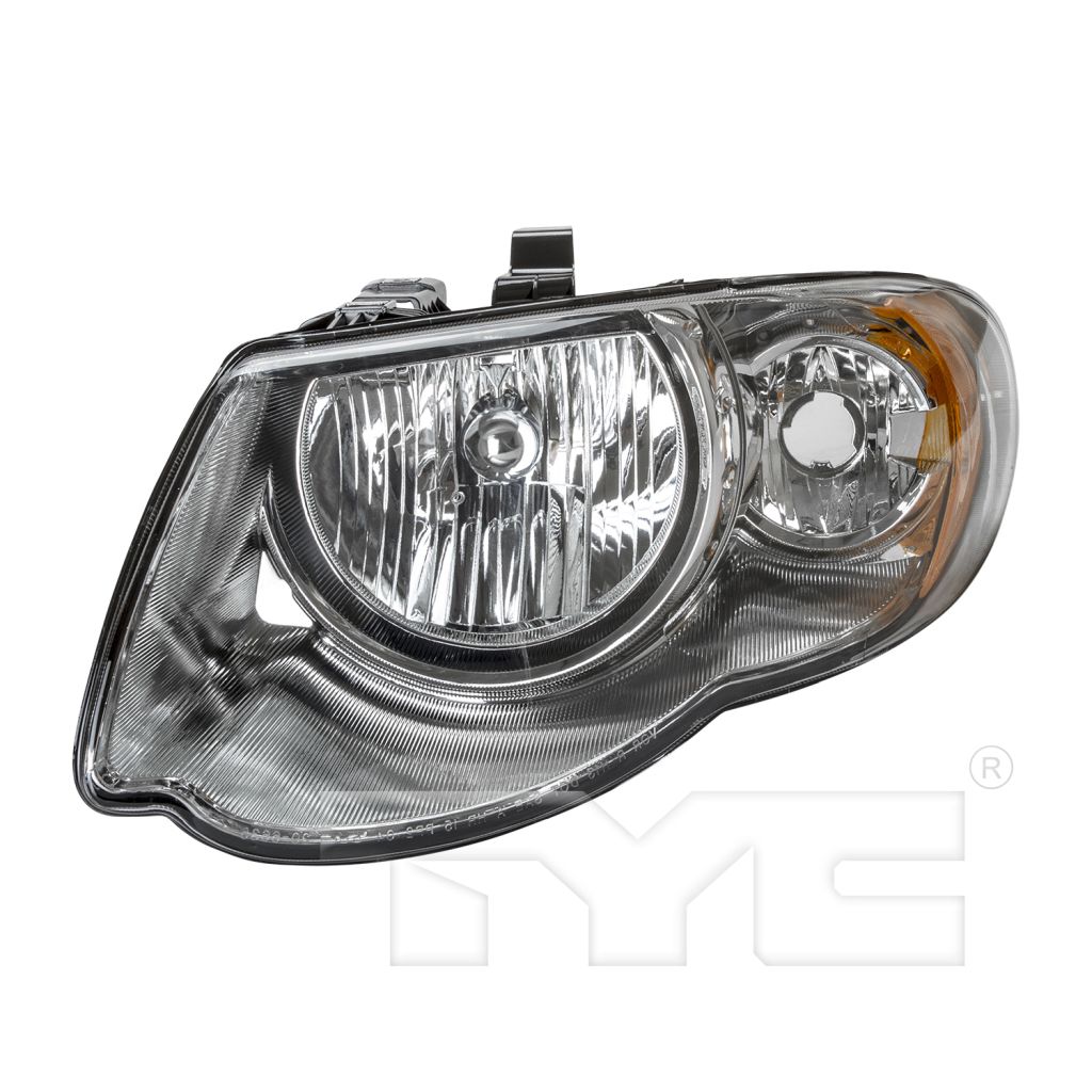 CHRYSLER TOWN & COUNTRY HEAD LAMP ASSY LEFT (Driver Side) (119WB)**CAPA** OEM#4857991AD 2005-2007 PL#CH2502152C