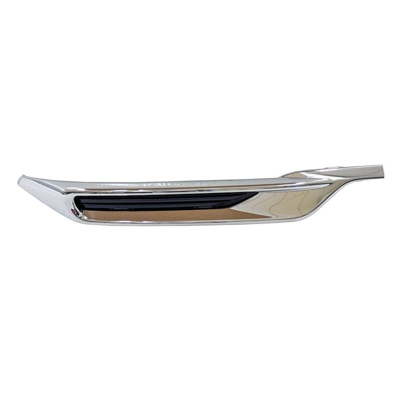 HONDA CRV HYBRID REAR BUMPER INSERT LEFT (Driver Side) CHROME/BLACK (TOURING) OEM#71545TPGA50 2020-2022 PL#HO1146111