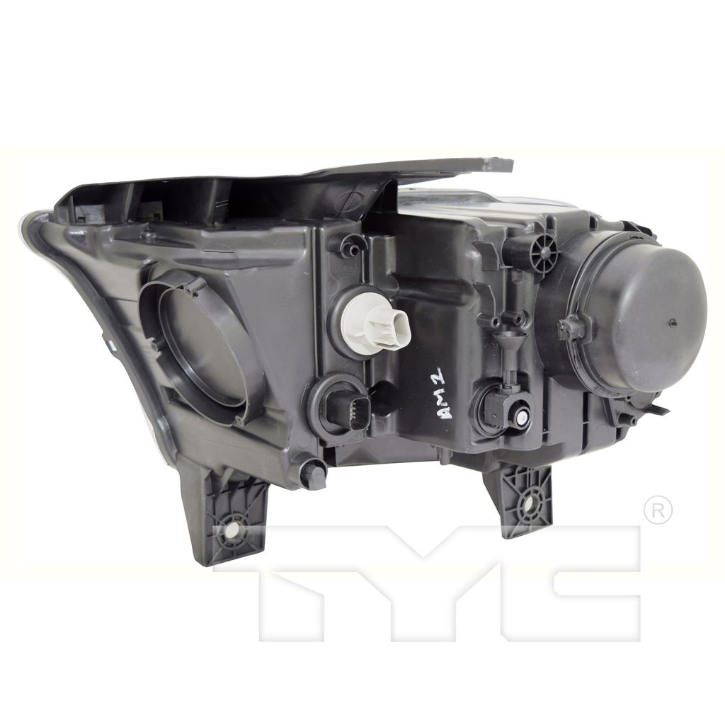 DODGE TRUCKS & VANS DURANGO HEAD LAMP ASSEMBLY RIGHT (Passenger Side) (HALOGEN)(WO/LED DRL)(CHR BEZEL)**CAPA** OEM#68299136AD 2016-2020 PL#CH2503303C