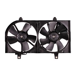 NISSAN SENTRA RADIATOR & A/C FAN ASSY (W/AC)(1.8 2000-2001/2.0L)(DUAL FAN) OEM#214816M100 2000-2006 PL#NI3115102