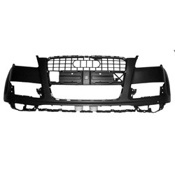 AUDI Q7 FRONT BUMPER COVER PRIMED (W/WASH)(W/SENSOR)(WO/S-LINE) OEM#4L0807105KGRU 2010-2015 PL#AU1000179