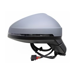 AUDI ALLROAD (A4)(WAGON) DOOR MIRROR RIGHT (Passenger Side) PWR/HTD/SIGNAL (WO/LANE DEPARTURE)(WO/AUTO DIMMING)(PTM) OEM#8W1857410N9B9-PFM 2017-2019 PL#AU1321135