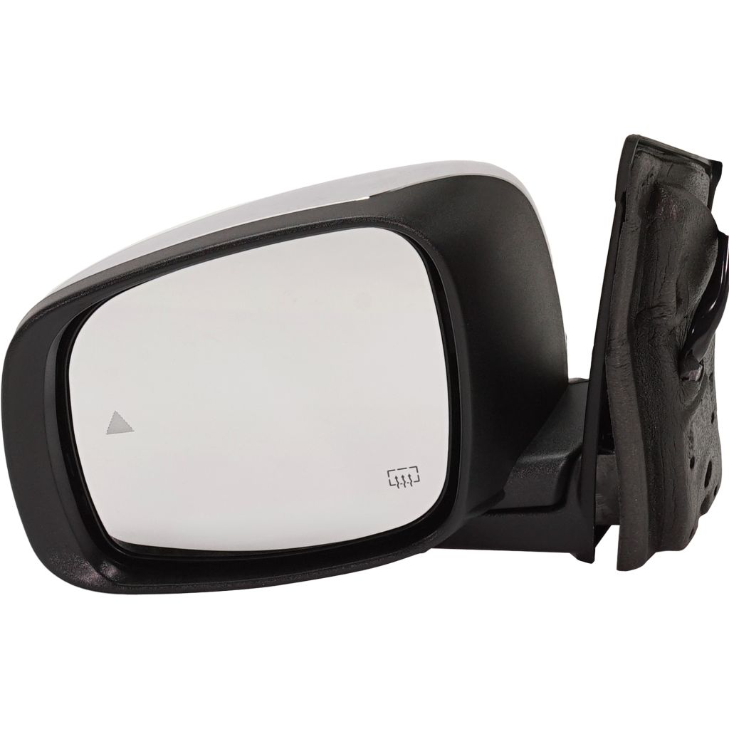 DODGE TRUCKS & VANS TOWN & COUNTRY DOOR MIRROR LEFT (Driver Side) PWR/HTD/SIGNAL/P-FOLD (W/BSD)(W/MEMORY)(CHROME CVR) OEM#68164727AI 2013-2016 PL#CH1320481