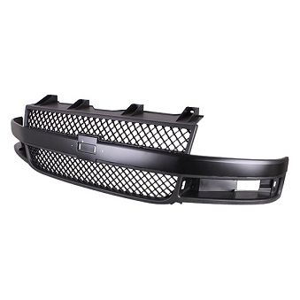 GM TRUCKS & VANS CHEVY/GMC/VAN(Express/Savana) GRILLE DARK-GRAY/BLACK (COMPOSITE HEAD LAMP)(CHEVY) **CAPA** OEM#84689072 2018-2025 PL#GM1200834C