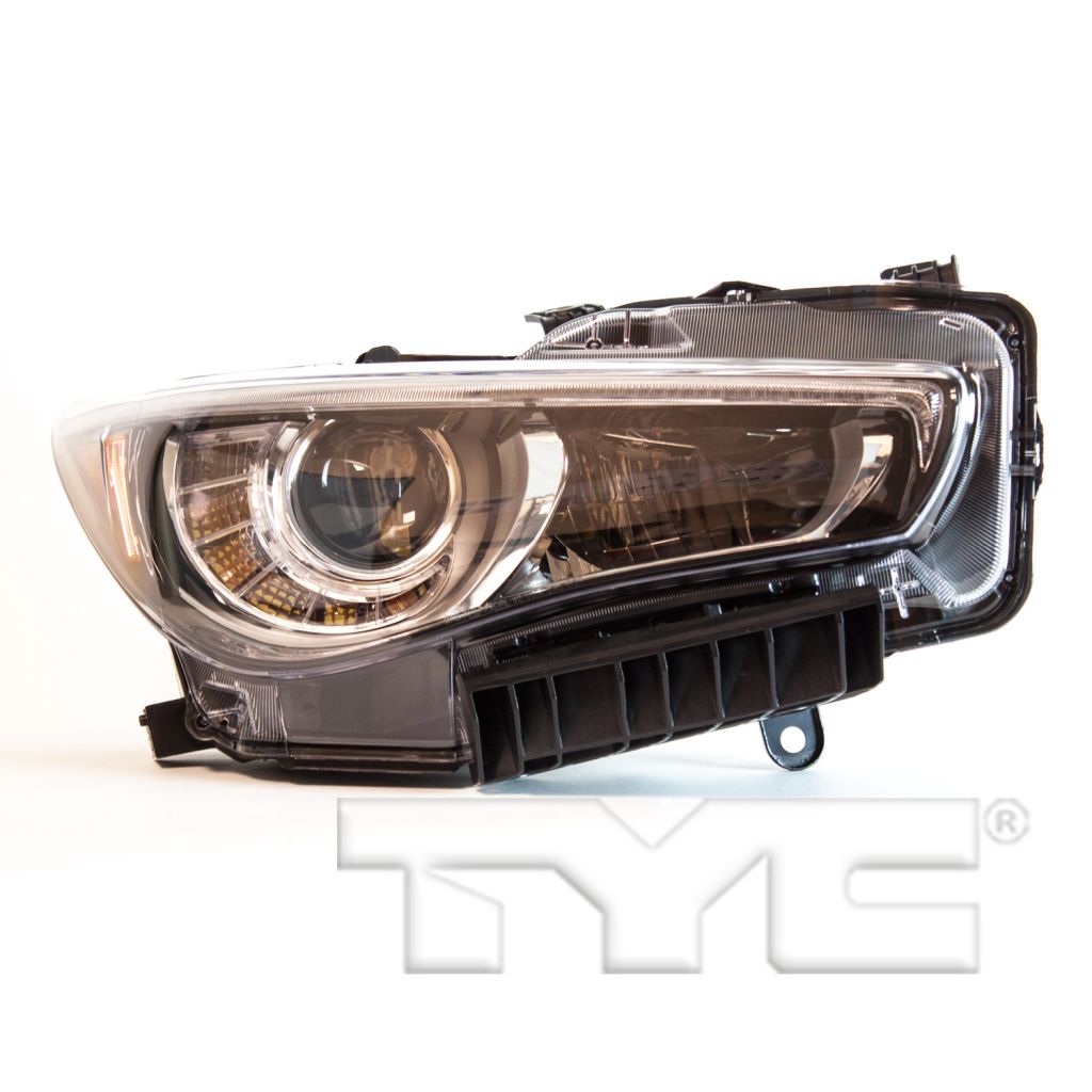 INFINITI Q50 HEAD LAMP ASSEMBLY RIGHT (Passenger Side) (WO/ADAPTIVE) **CAPA** OEM#260104HB0B 2014-2017 PL#IN2503157C