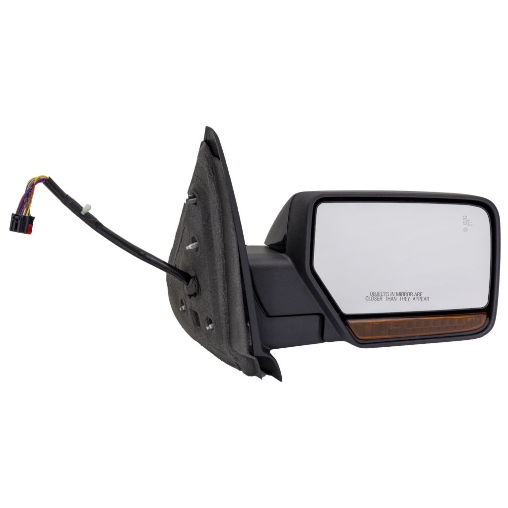 FORD TRUCKS & VANS EXPEDITION DOOR MIRROR RIGHT (Passenger Side) PWR/HTD/SIGNAL/PUDDL/MEMORY/P-FOLD (W/BSD)(PTM) OEM#FL1Z17682CAPTM 2015-2017 PL#FO1321506