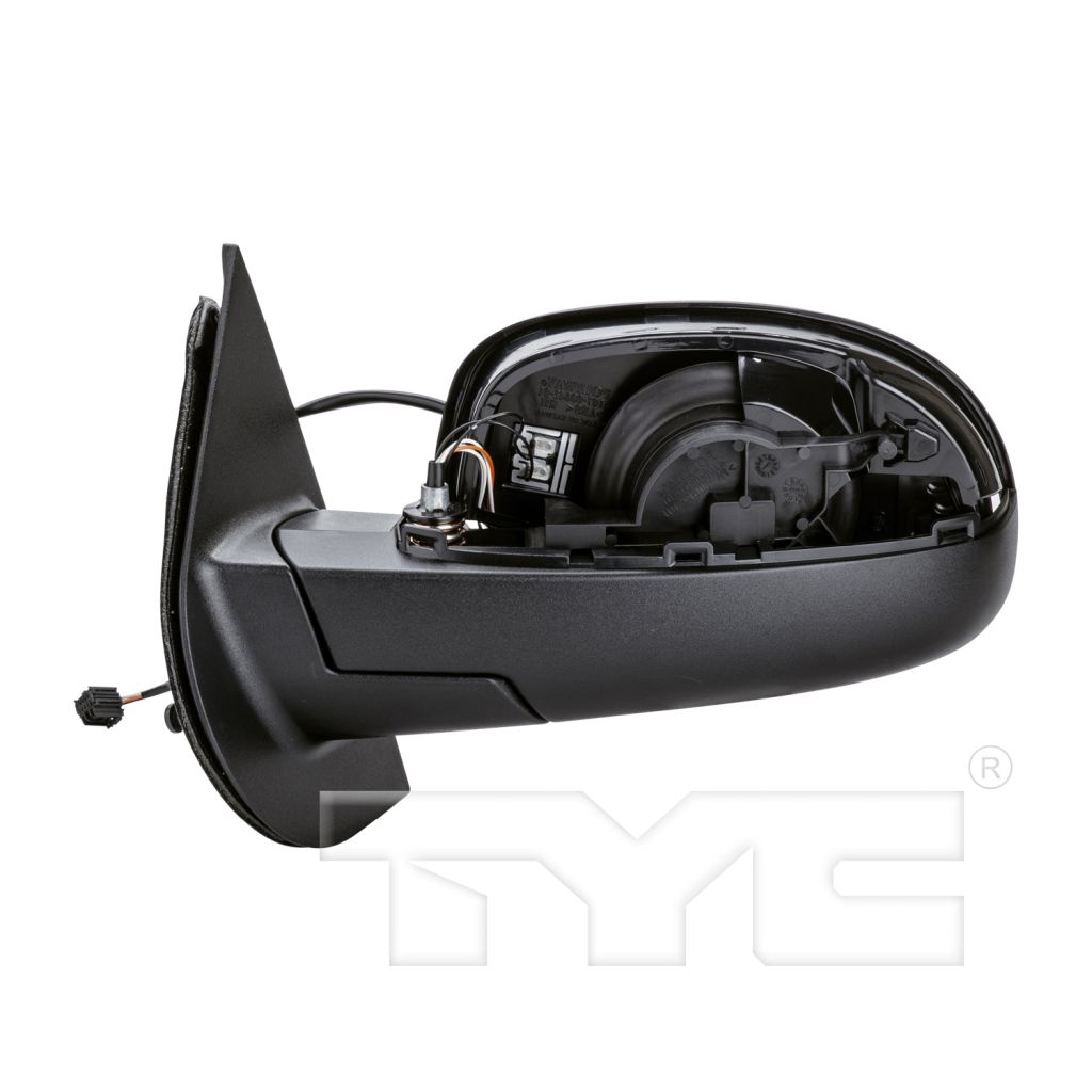 GM TRUCKS & VANS SUBURBAN (CHEVY) DOOR MIRROR LEFT (Driver Side) POWER/HEATED (WO/PUDDLE LAMP)(PTM CVR)(WO/TRAILER TOW) OEM#20843177 2007-2014 PL#GM1320336