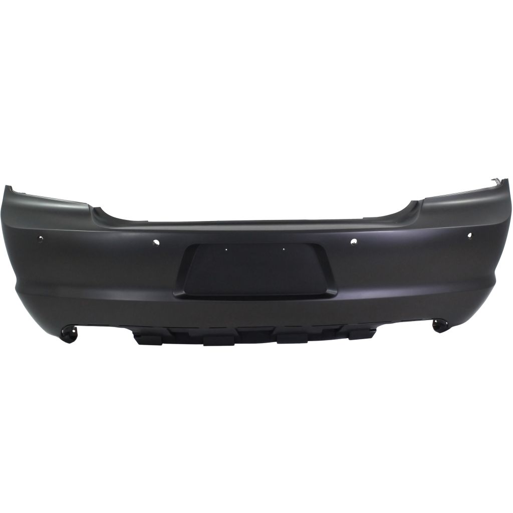 DODGE CHARGER REAR BUMPER COVER PRIMED (W/ SENSOR)(EXC SRT-8) OEM#68092609AB 2011-2014 PL#CH1100963