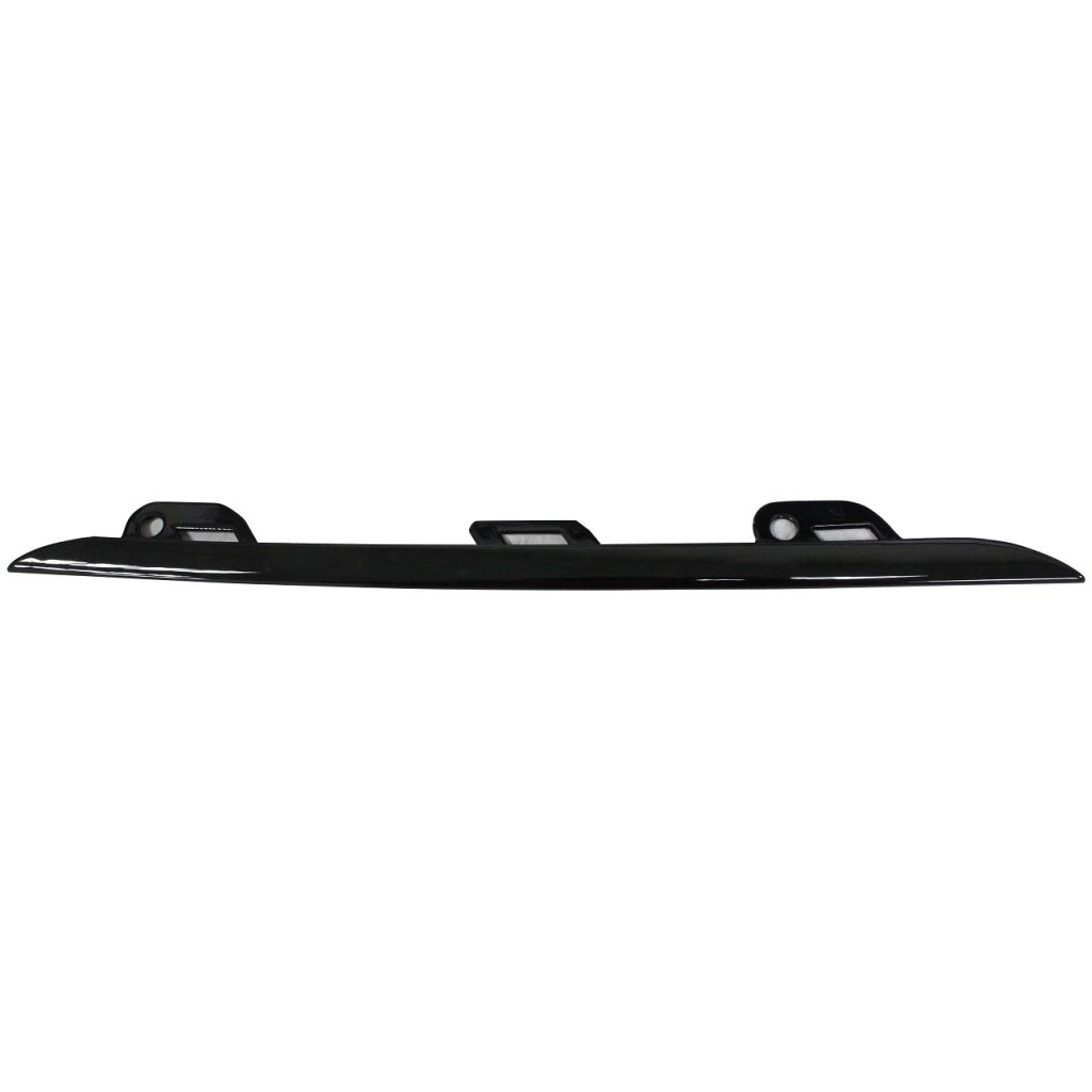 PORSCHE CAYENNE FRONT BUMPER SIDE GRILLE MLDG CENTER RIGHT (Passenger Side) BRIGHT-BLACK(BASE/S WO/SPORT DESIGN) OEM#9Y0807246041 2019-2023 PL#PO1047110
